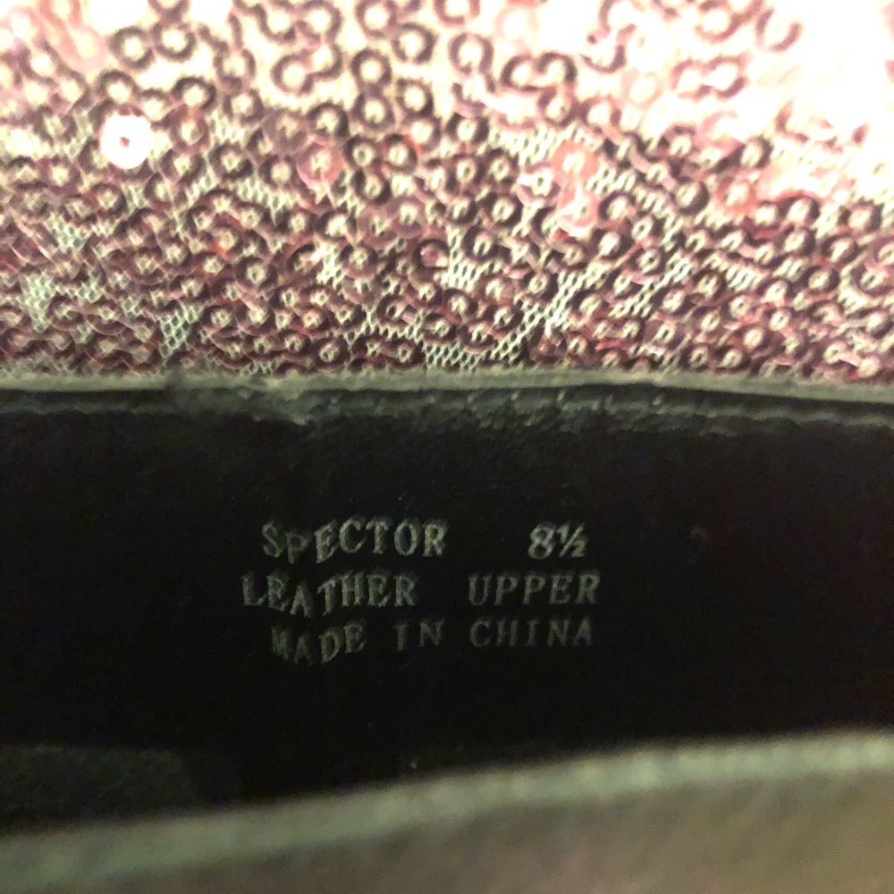 Spector leather knee-high wood heel boot - Picture 4 of 5